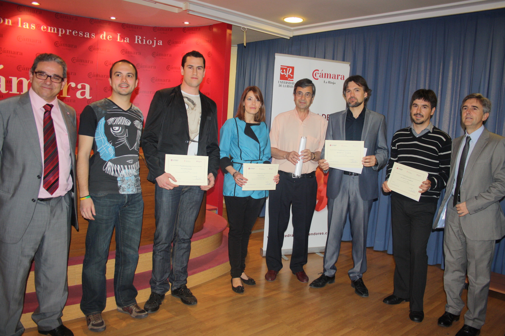 La Cátedra de Emprendedores concede el premio del Concurso de Ideas de Negocio a Vibare, un proyecto de control de plagas del champiñón