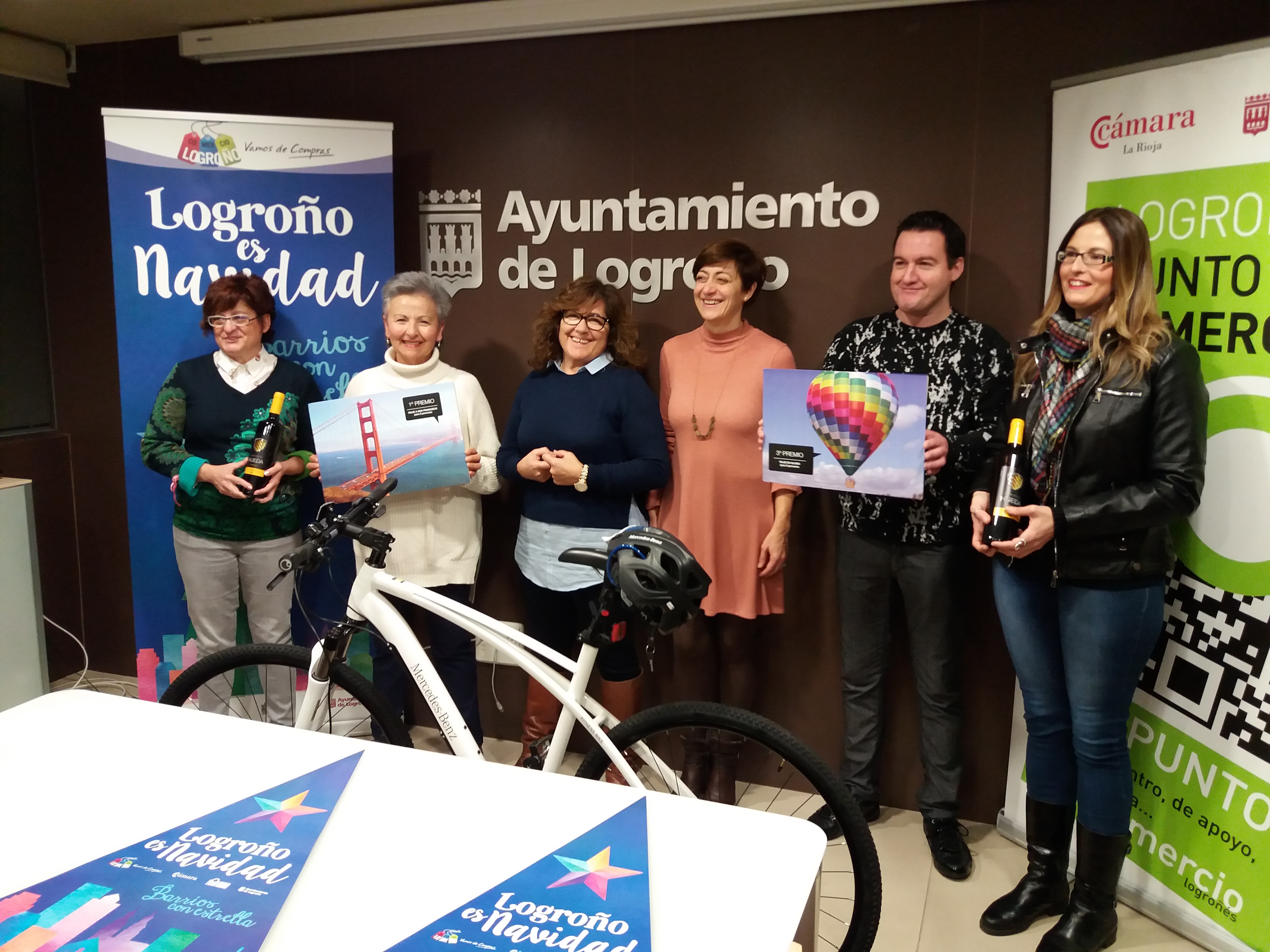 Entregados los premios a los ganadores de los sorteos de la campaña de Navidad