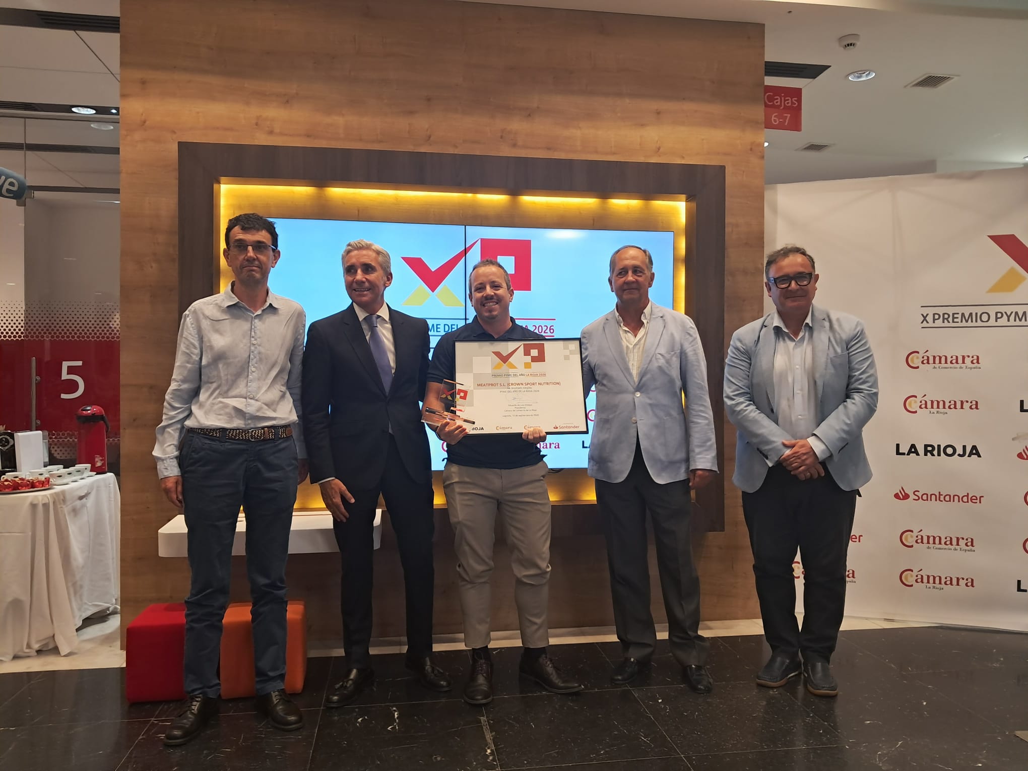 MEATPROT S.L. (CROWN SPORT NUTRITION), Pyme del año 2026 de La Rioja